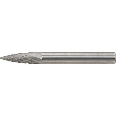 Carbide end mill, pointed arch shape SPG, toothing C type 2542